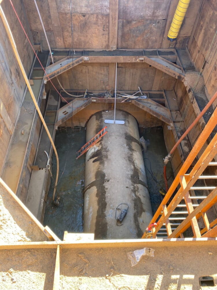 Stiles Slipline Project Near North 2nd Street And Stiles Drive