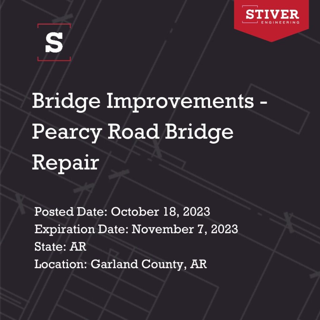 Bridge Improvements- Pearcy Road Bridge Repair