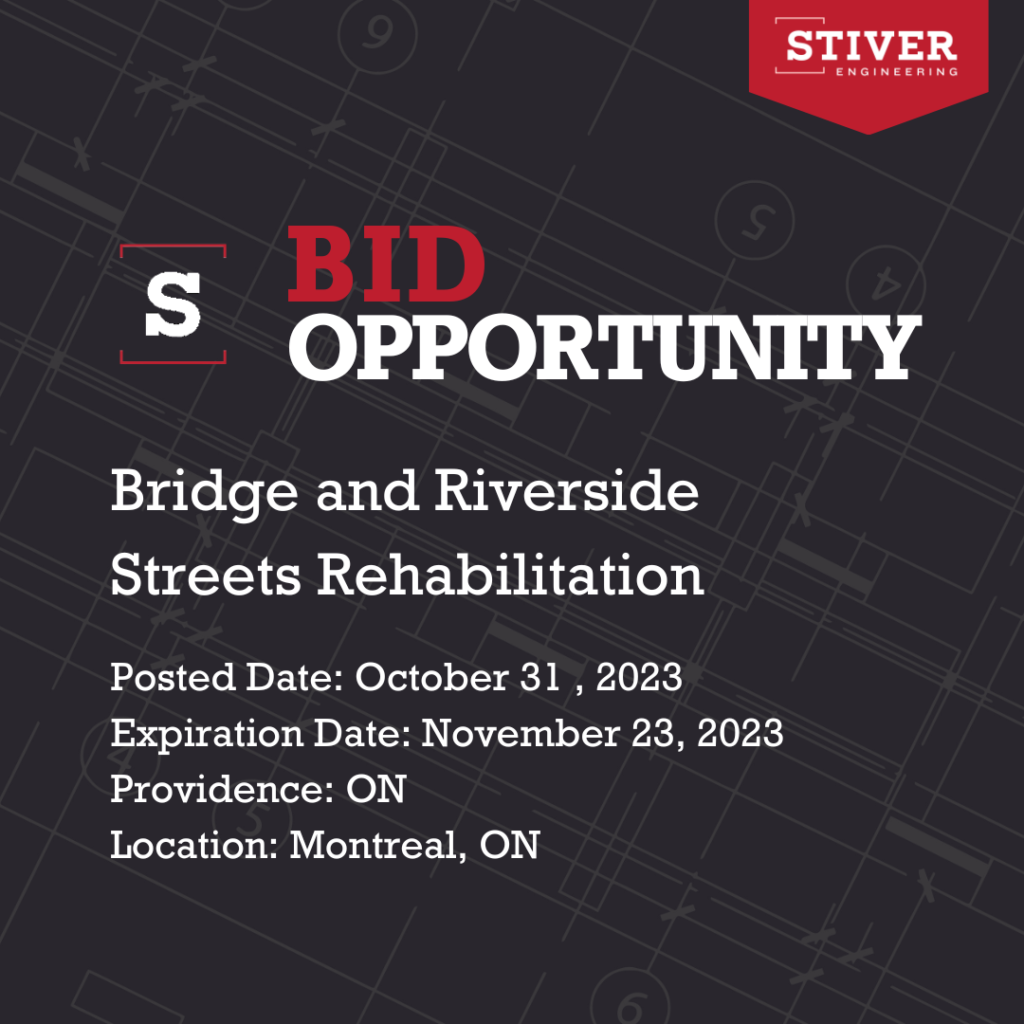 Bridge And Riverside Streets Rehabilitation