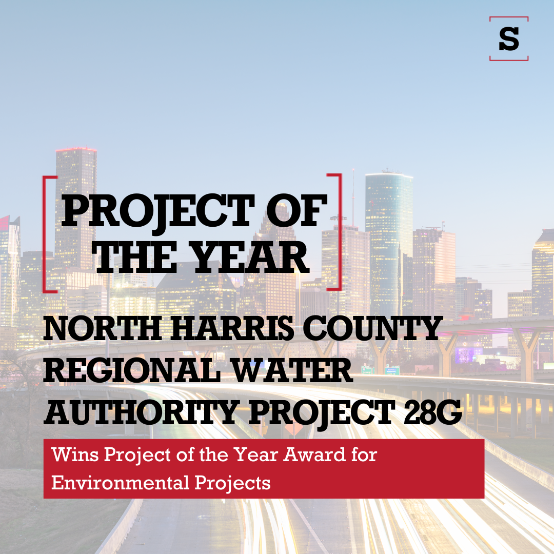 North Harris County Regional Water Authority Project 28g Wins Project Of The Year Award For Environmental Projects