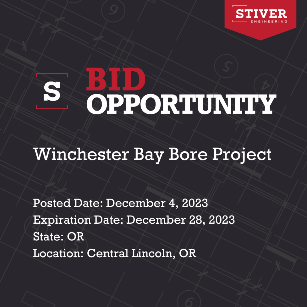 Winchester Bay Bore Project