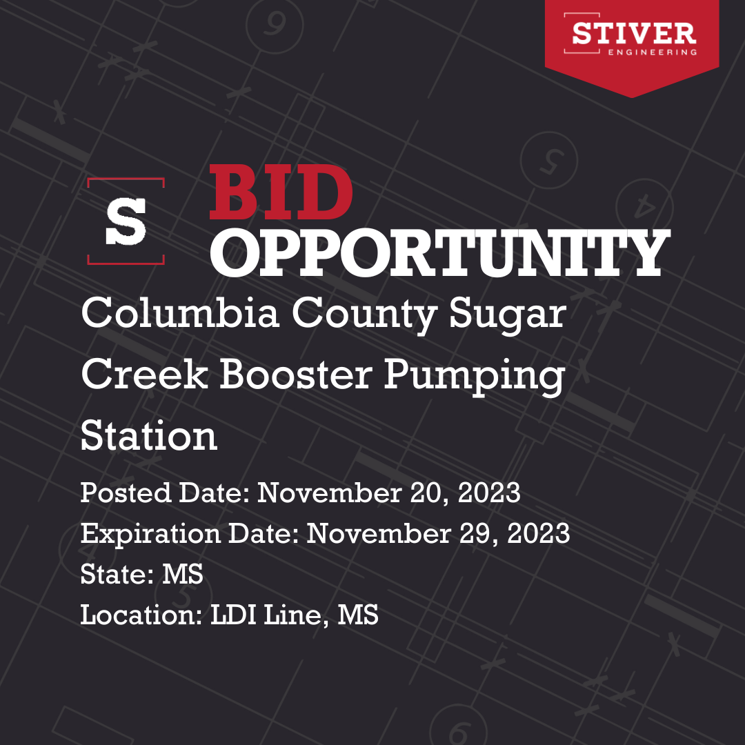 Columbia County Sugar Creek Booster Pumping Station