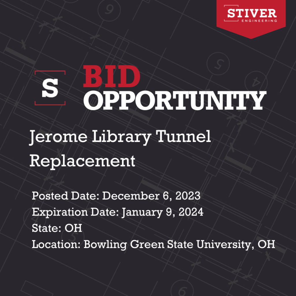 Jerome Library Tunnel Replacement