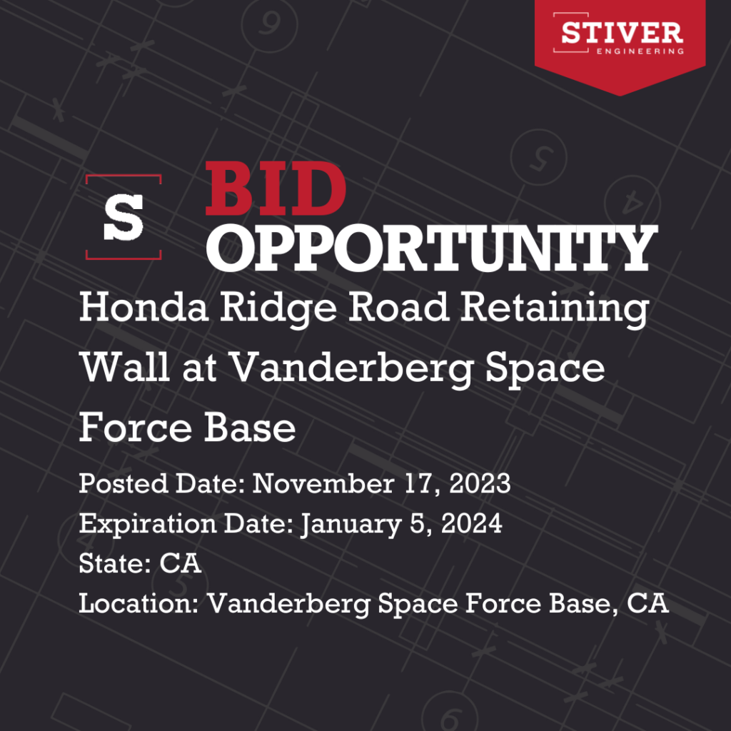 Honda Ridge Road Retaining Wall At Vandenberg Space Force Base