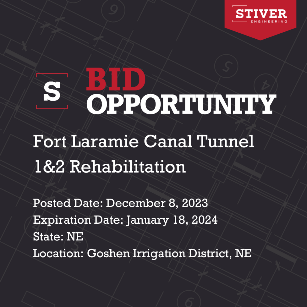 Fort Laramie Canal Tunnel 1&2 Rehabilitation