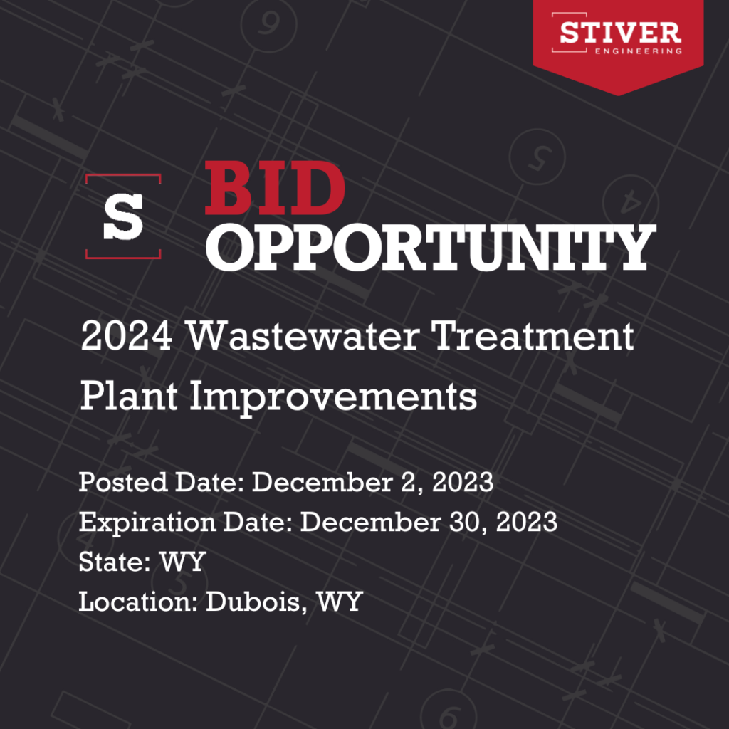 2024 Wastewater Treatment Plant Improvements