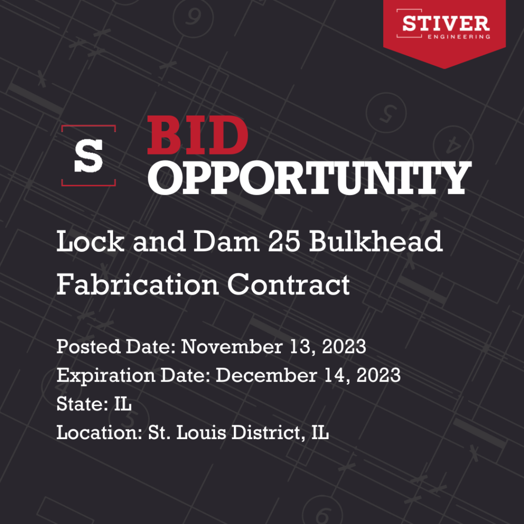 Lock And Dam 25 Bulkhead Fabrication Contract