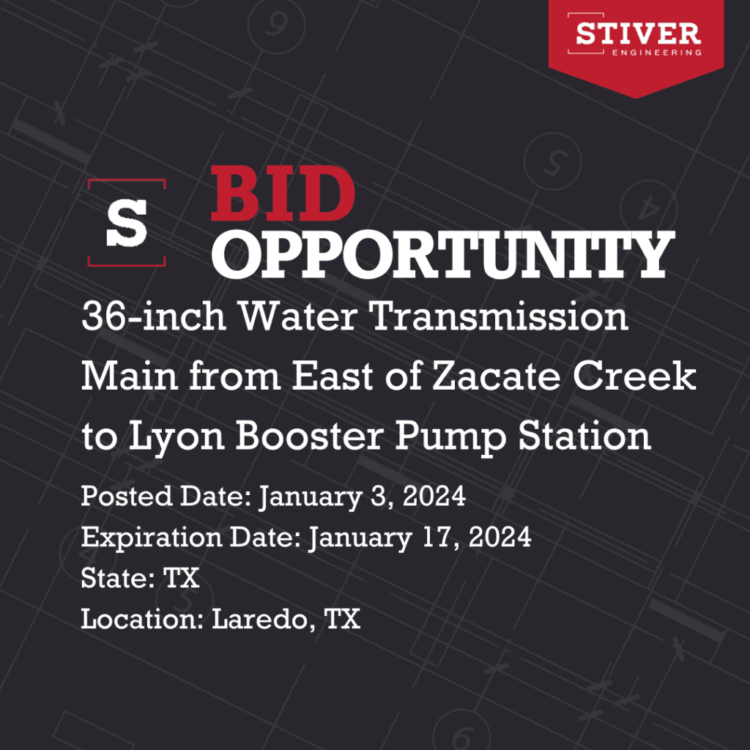 36-inch Water Transmission Main Booster Pump Station