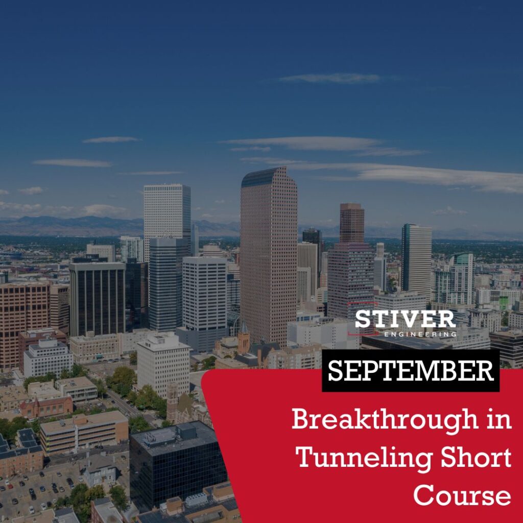 Stiver Engineering Attends Breakthrough In Tunneling Short Course