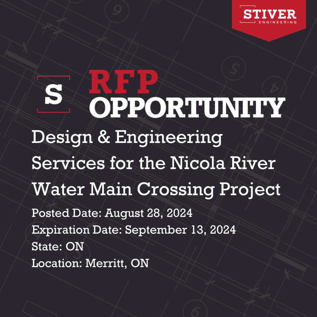 Design & Engineering Services For The Nicola River Water Main Crossing Project