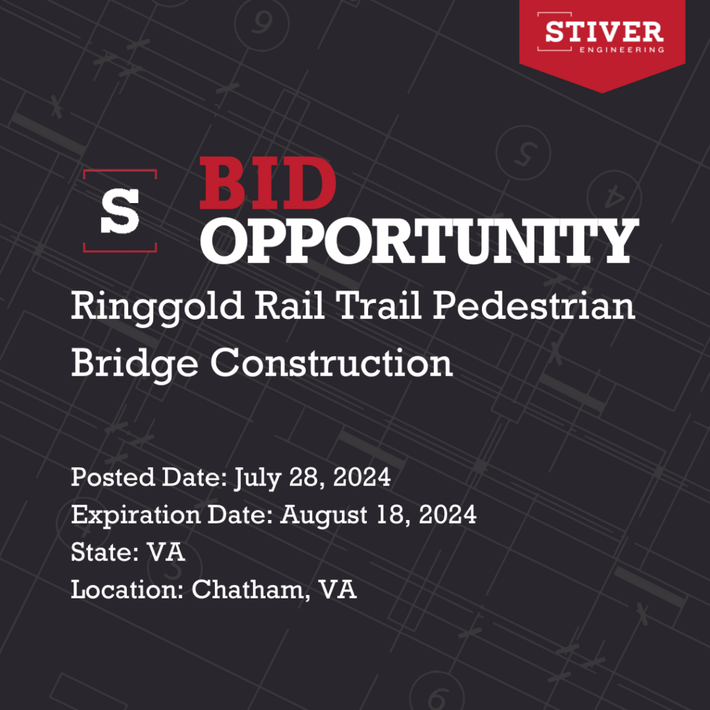 Ringgold Rail Trail Pedestrian Bridge Construction