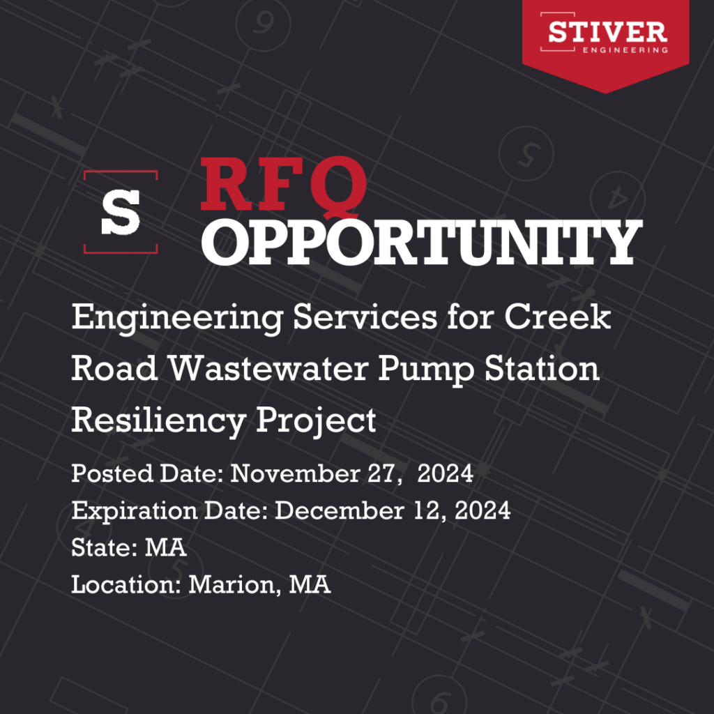 Engineering Services For Creek Road Wastewater Pump Station Resiliency Project