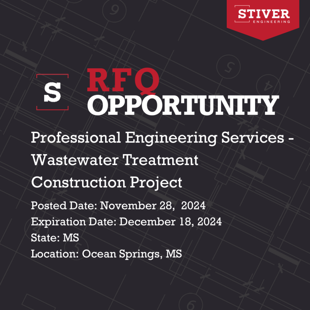 Professional Engineering Services - Wastewater Treatment Construction Project