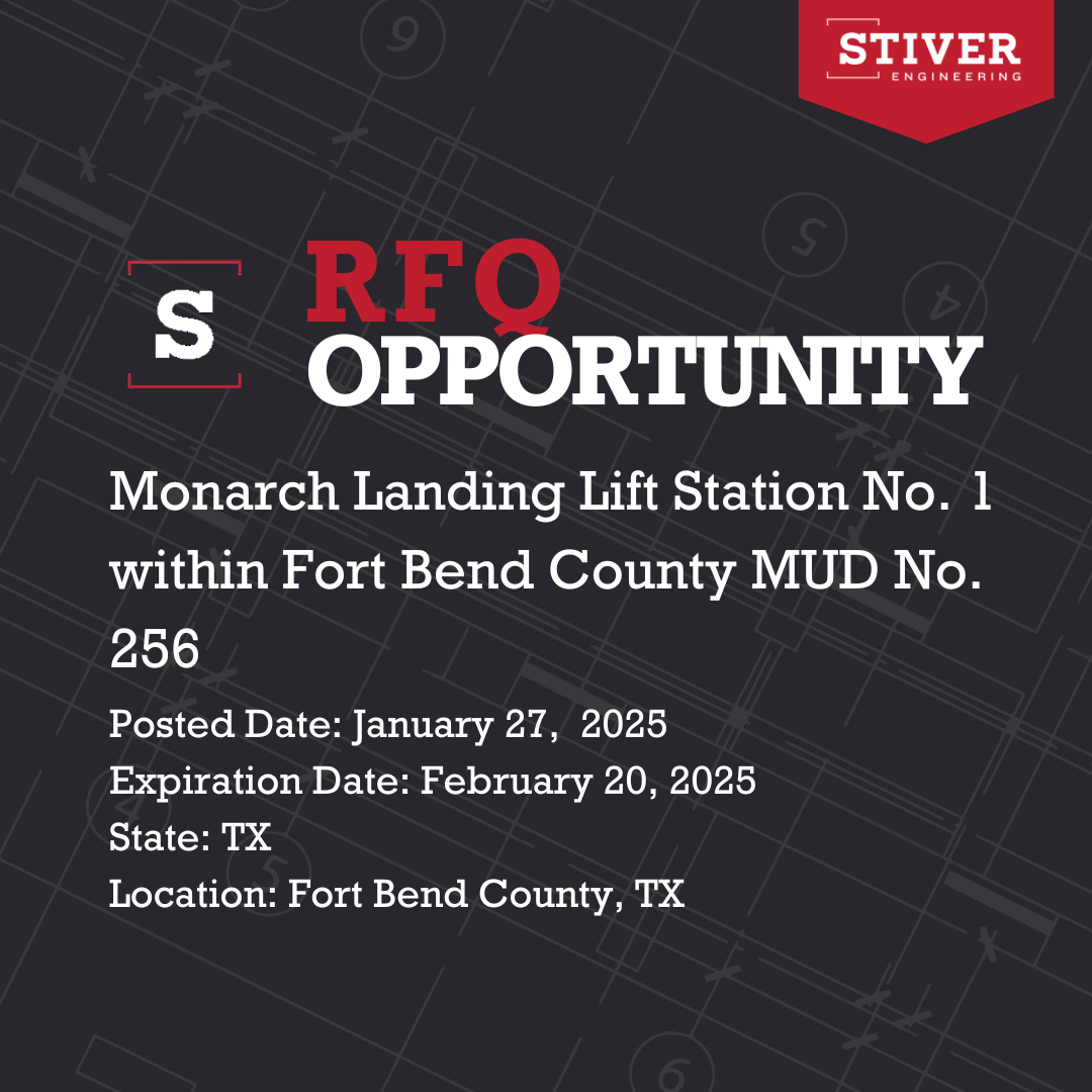 Monarch Landing Lift Station No. 1 Within Fort Bend County Mud No. 256