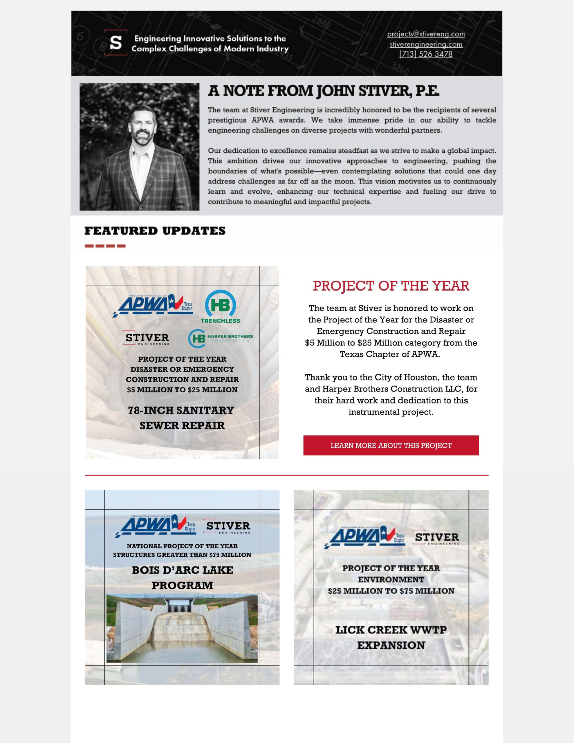 Quarterly Newsletter
