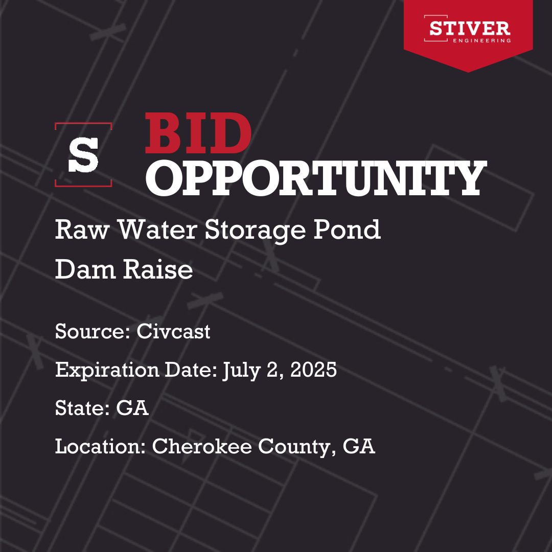 Raw Water Storage Pond Dam Raise