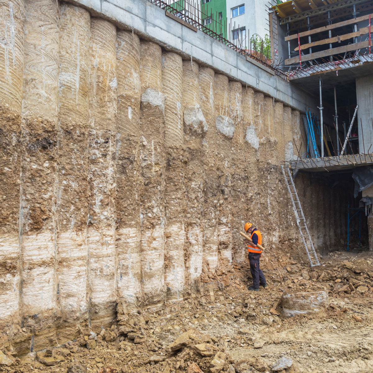 Secant Wall Cover