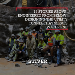 Stiver Spotlight A Utility Tunnel Beneath Austin'S Tallest Tower